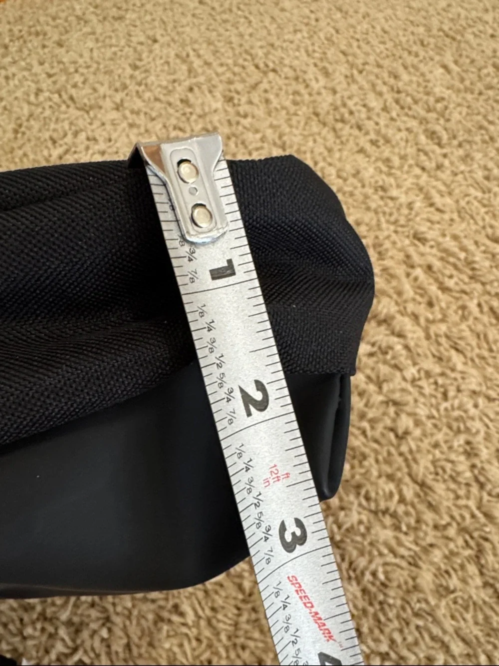 NWOT Atley James Unisex Spencer Small Gray, Black Crossbody Bag Purse